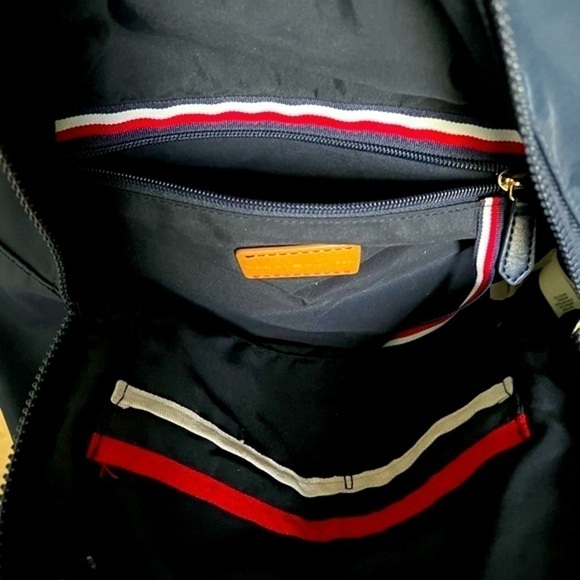 Tommy Hilfiger: NEW Women Nylon Navy back Pack. NWOT - Picture 6 of 10